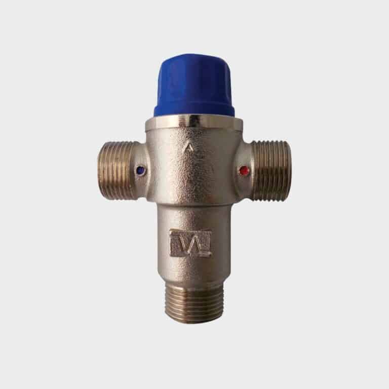 Solar to gas valve water heating