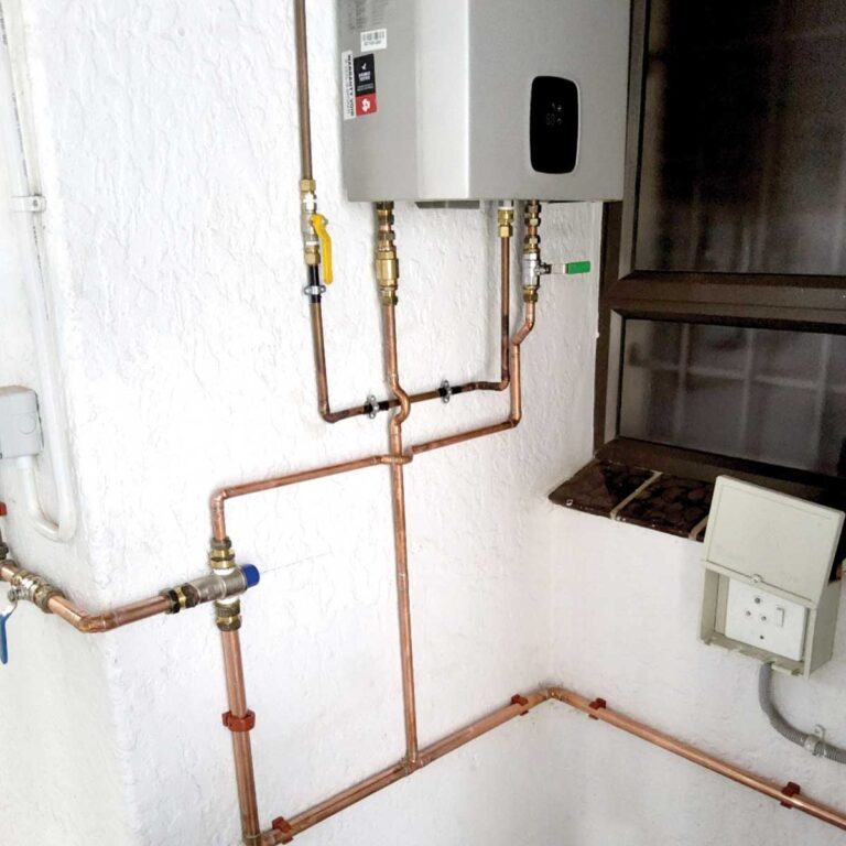 Solar to gas valve installation